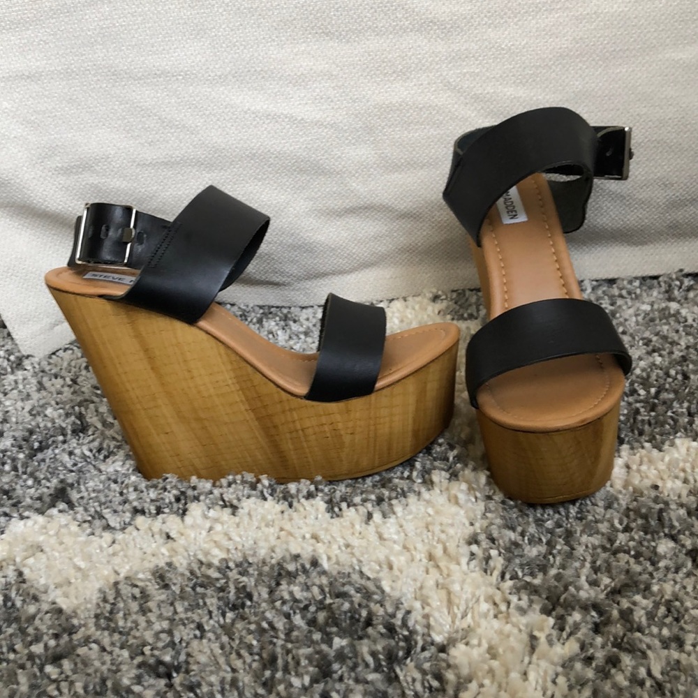 Steve Madden Platform Wedge Sandals